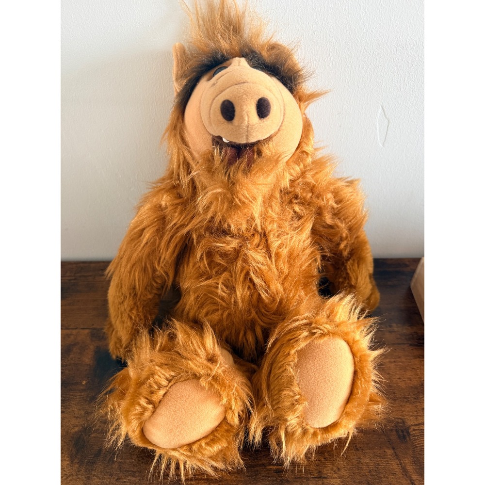 Coleco ALF Plush Stuffed Animal Unisex Large Brown Vintage 1986 Alien TV Show